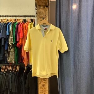 Vintage Tommy Hilfiger Yellow Polo Shirt